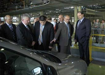 Руководство АвтоВАЗа. Фото газеты "Волжский автостроитель"