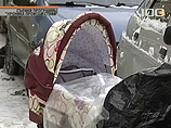 В коляске преступники прятали оружие