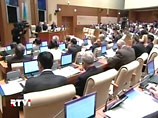 Парламент Казахстана в пятницу на совместном заседании палат - мажилиса и сената - принял закон "О внесении изменения и дополнения в Конституцию Республики Казахстан"