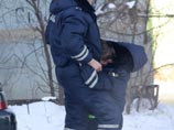 На фотографиях два милиционера в форменной одежде сотрудников ДПС едва держатся на ногах, и время от времени валятся на землю