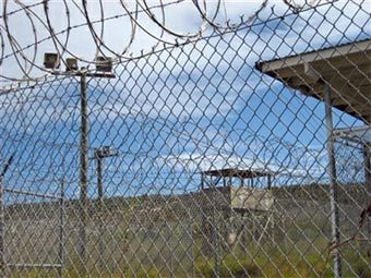 Американский лагерь в Гуантанамо. Фото AFP