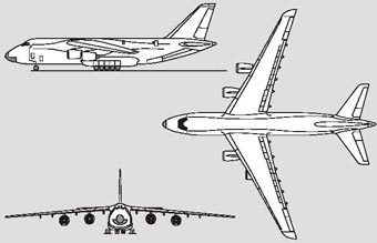 Ан-124 "Руслан". Иллюстрация с сайта aviastar-sp.ru 