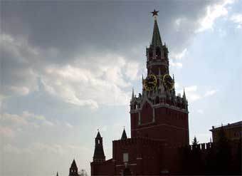 Спасская башня Московского Кремля. Фото Сергея Рублева, Лента.ру