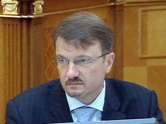 Герман Греф, кадр телеканала НТВ, архив