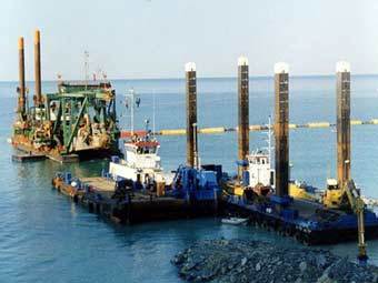 Проект "Голубой поток", фото с сайта "Газпрома"