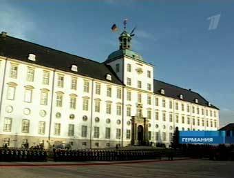 Замок Готторф в Германии, кадр Первого канала, архив.