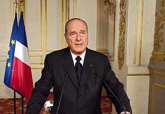 Президент Франции Жак Ширак. Фото с сайта interet-general.info