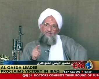 Айман аль-Завахири, кадр CNN
