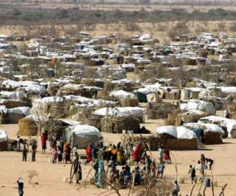 Беженцы в Судане. Фото AFP