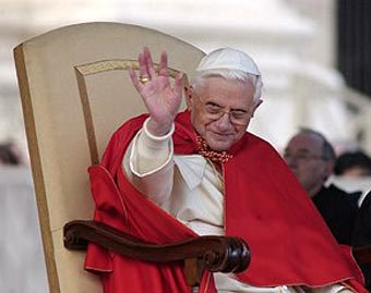 Папа Римский Бенедикт XVI, фото с сайта vatican.va