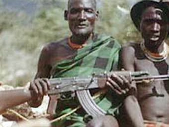 Угандийские боевики из группировки "Армия сопротивления Господня", фото с сайта tkb.org