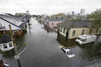 Новый Орлеан после урагана "Катрина". Фото Reuters, архив