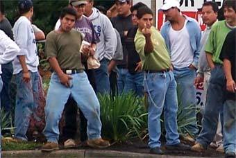 Нелегальные мексиканские иммигранты, Фото с сайта thiefsden.net, архив 