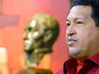 Президент Венесуэлы Уго Чавес. Фото AFP