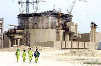 Строящийся ядерный объект в Иране. Фото с сайта mpwatch.blogs.com