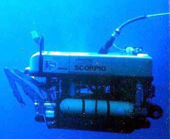 Автоматический подводный спасательный аппарат Super Scorpio ROV. Фото с сайта Navsource.org