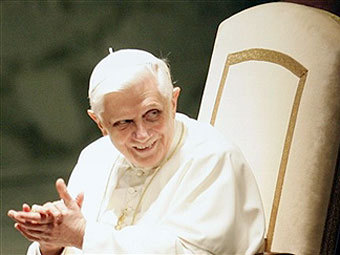 Папа Римский Бенедикт XVI. Фото AFP