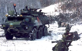 Шведские миротворцы в Югославии. Фото с сайта НАТО