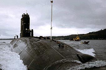 АПЛ "Тэлэнт". Фото с официального сайта  британских ВМС