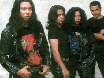Малазийская блэк-металлическая група Sil Khannaz. Фото с сайта gauntletasia.com