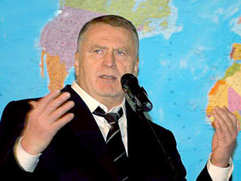 Лидер ЛДПР Владимир Жириновский. Фото с сайта партии 