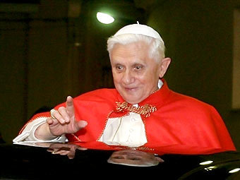 Папа Римский Бенедикт XVI. Фото AFP 