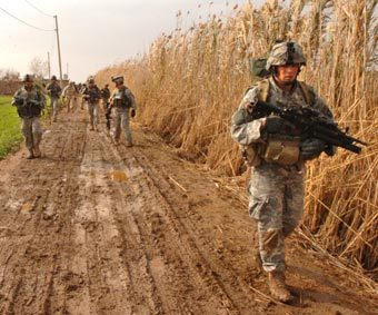 Американские солдаты в Ираке. Фото с сайта американской армии