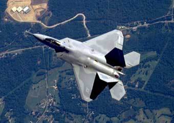  F-22A.   Lockheed Martin