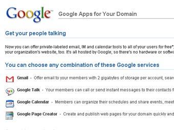   Google Apps for Your Domain
