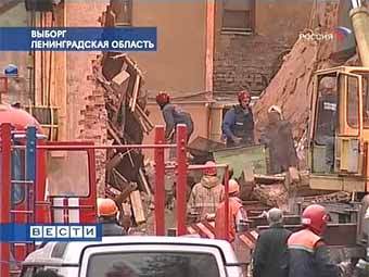 Разбор завалов. Кадр телеканала "Россия"