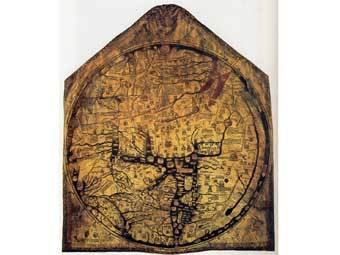  Mappa Mundi (XIII ).    hist.uib.no