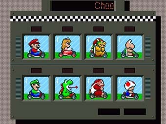  Super Mario Kart  Super Nintendo