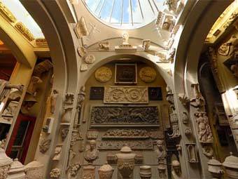Интерьер музея Джона Соуна. Фото с сайта britishtours.com