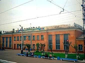 Станция "Заозерная". Фото SSG с сайта transsib.ru 