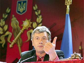 Виктор Ющенко. Фото пресс-службы президента Украины 