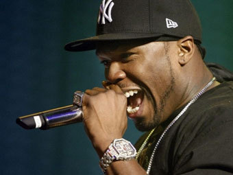 50 Cent.  AFP