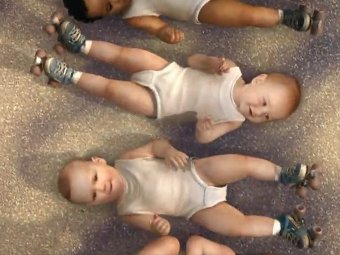     Evian Roller Babies