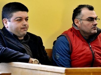 Обвиняемые в убийстве 16-летнего подростка полицейские Эпаминондас Корконеас и Василис Саралиотис. Фото ©AFP