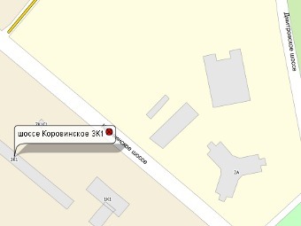 Место происшествия. Изображение с сайта nakarte.ru