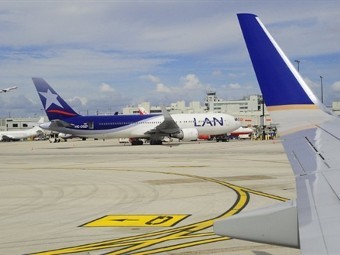  LAN Airlines.  ©AFP