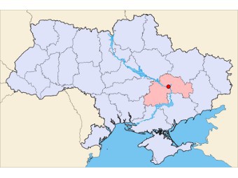 Днепропетровская область. Изображение с сайта wikipedia.org