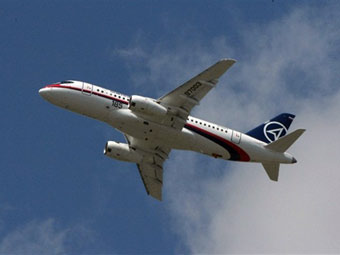 SSJ-100. Фото ©AFP