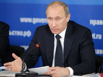 Владимир Путин. Фото с сайта premier.gov.ru