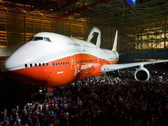 Boeing 747-8.  - Boeing