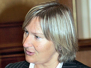 Елена Батурина. Архивный кадр телеканала "Россия 1"