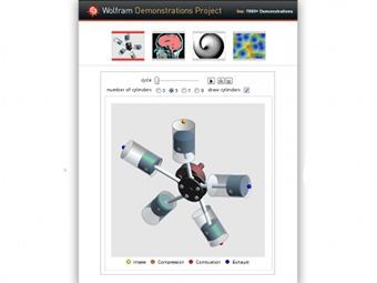 Образец документа в формате CDF с сайта Wolfram Research