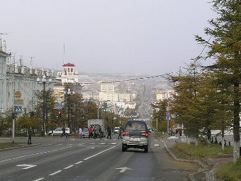 Магадан. Фото пользователя Johannes Rohr с сайта Wikipedia.org